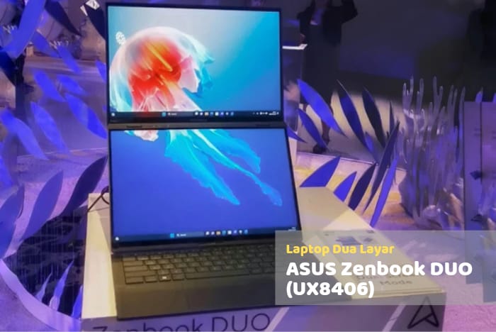 Laptop Dua Layar ASUS Zenbook DUO